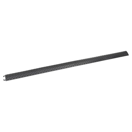 Kabelbeschermers drempel 2 st 98,5 cm zwart