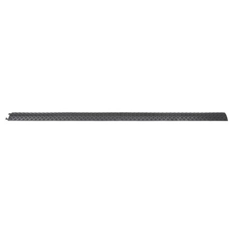 Kabelbeschermers drempel 2 st 98,5 cm zwart