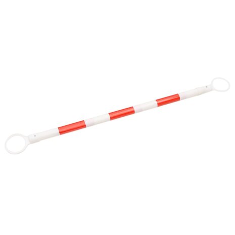 Pylonstangen inklapbaar 10 st 116-197 cm
