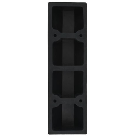 Parkeerblokken 49x15x9 cm rubber 2 st