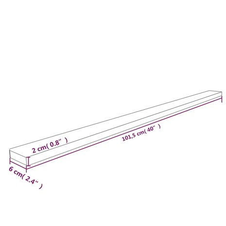Hoekbeschermer 6x2x101,5 cm PU geel en zwart