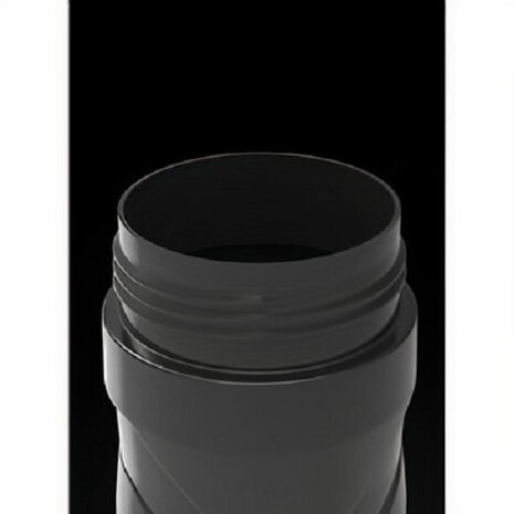 Polisport Bidon Thermal T500 Polypropyleen 500 Ml zwart/grijs zwart/grijs