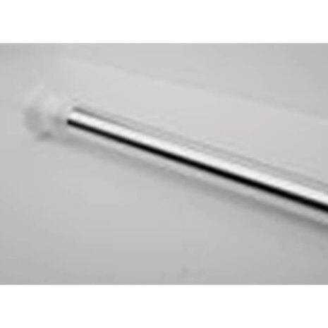 Douchegordijnstang telescopisch 110-245 cm chroom 55300