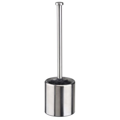 toiletborstel met houder 10 cm roestvrij staal