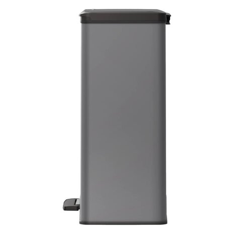 Pedaalemmer Deco duo 26+26 L koelgrijs