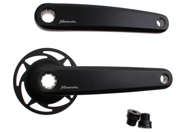 Miranda Crankset Delta Voor Bosch 2 E-Bike 170 Mm Zwart