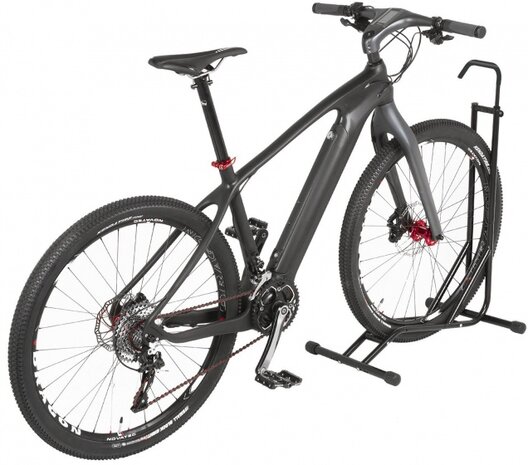 M-Wave Fietsenrek Voor Één Fiets 59 X 38 X 110/140 Cm Zwart