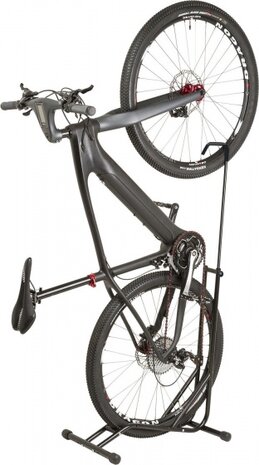 M-Wave Fietsenrek Voor Één Fiets 59 X 38 X 110/140 Cm Zwart