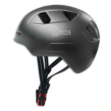 Lynx City Pro Scooter- En Fietshelm Nta8776 Verstelbaar Maat 55-58 Cm (S/M) zwart zwart