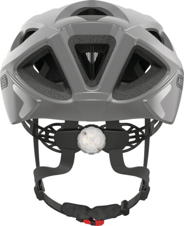 Abus Aduro 2.0 Fietshelm Unisex Maat 58-62 Cm (L) zilver zilver