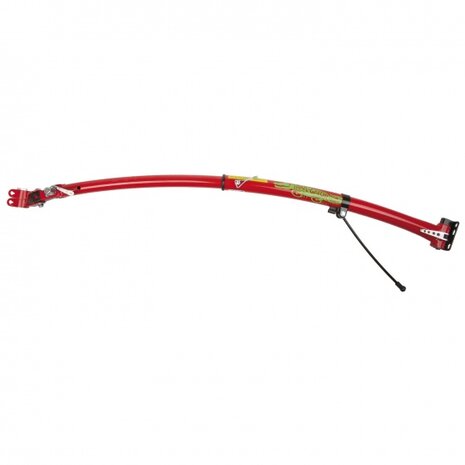 Trail-Gator Tandemstang 25,4 - 31,8 Mm Staal Rood