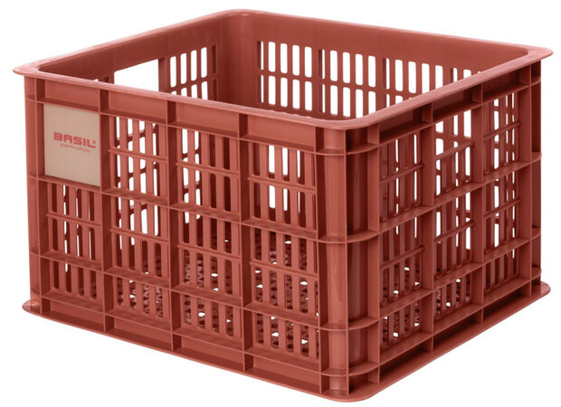 Basil Fietskrat Gerecycled M 29,5 Liter - 21137 rood rood