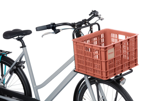 Basil Fietskrat Gerecycled M 29,5 Liter - 21137 rood rood