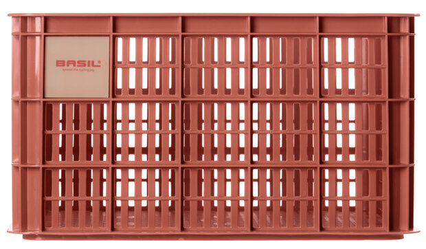 Basil Fietskrat Gerecycled L 40 Liter - 21161 rood rood