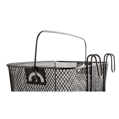 M-Wave Fietsmand Ba-F Hang Voor 19 Liter Zwart