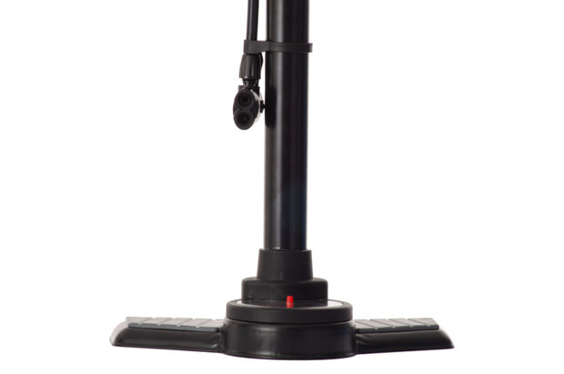 Amigo Luxe Fietspomp Met Drukmeter 11 Bar 73 Cm zwart zwart