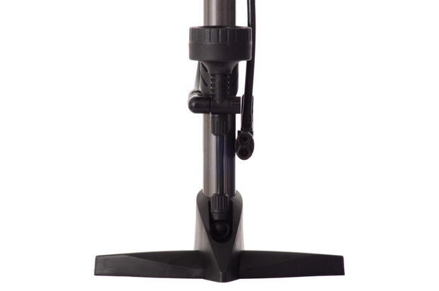 Amigo Fietspomp Met Drukmeter 11 Bar 61 Cm antraciet antraciet