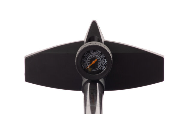 Amigo Fietspomp Met Drukmeter 11 Bar 61 Cm antraciet antraciet