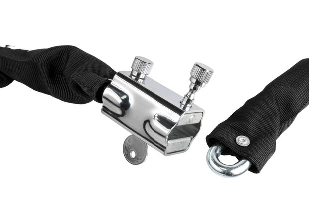 Axa Kettingslot Hawk 100 Cm Metaal Zwart