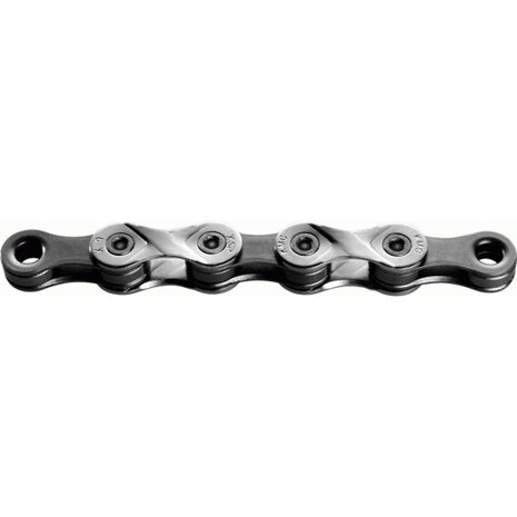 Kmc X9 Fietsketting 1/2&quot;-11/128&quot; 114 Schakels 9V Zilvergrijs