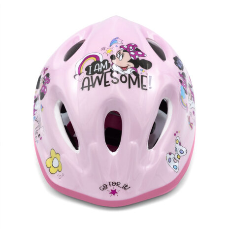 Disney Minnie Mouse Fietshelm Meisjes Roze Maat 52-56 Cm