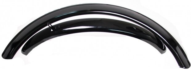 Vwp Spatbordenset Atb 26 Inch Staal Zwart