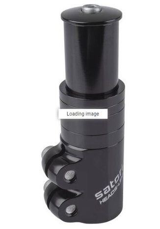 Satori Hoogte Adapter Heads Up 4 28,6 / 117 / 28,6 Mm Zwart