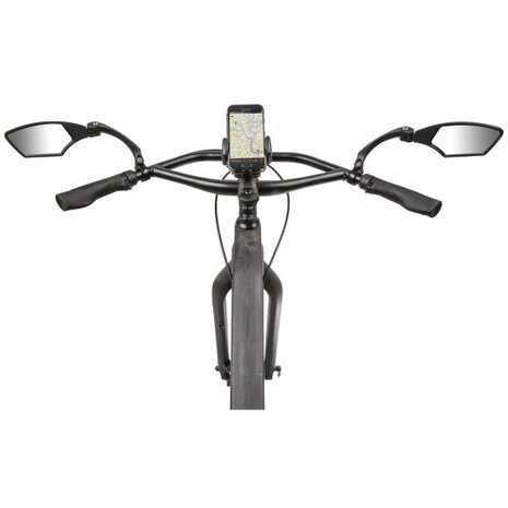 M-Wave Fietsspiegel 110 X 55 Mm Rechts Zwart