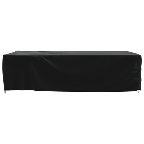 Tuinmeubelhoezen 2 st 350x260x90 cm 420D oxford stof zwart