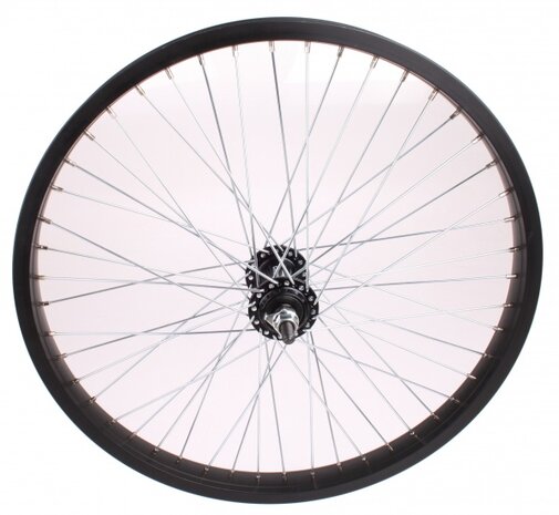 Vwp Voorwiel Freestyle 20 Inch Aluminium 48G Zwart