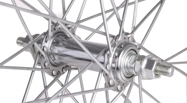Hi-Point Voorwiel 28 X 1 5/8 X 1 3/8 Aluminium 36G Zwart