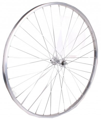 Rodi Voorwiel Hybride 28 Inch Velgrem Aluminium 36G Zilver