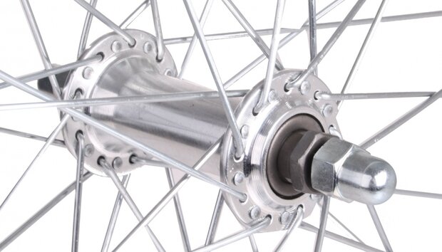 Rodi Voorwiel Hybride 28 Inch Velgrem Aluminium 36G Zilver