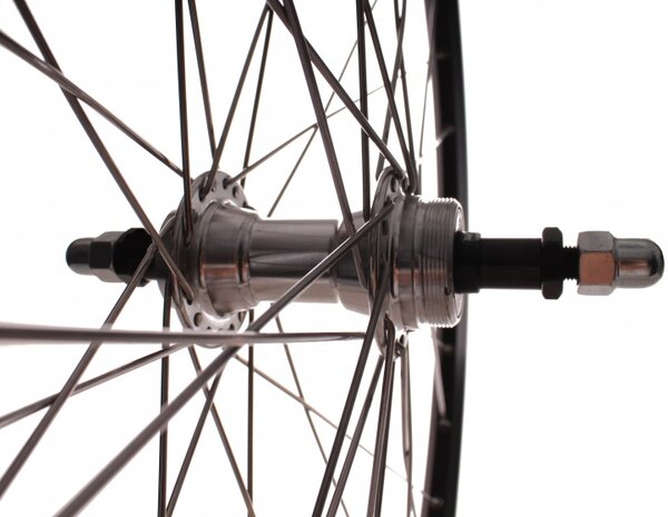 Roland Achterwiel 28 Inch Zac2000 Rvs Zwart