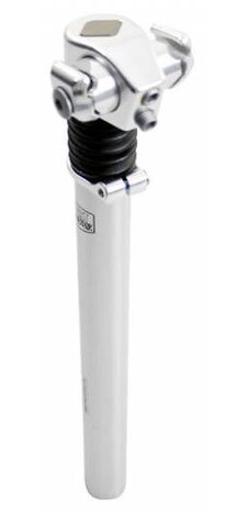 Post Moderne Zadelpen Verend 27,2 X 310 Mm Aluminium Zilver