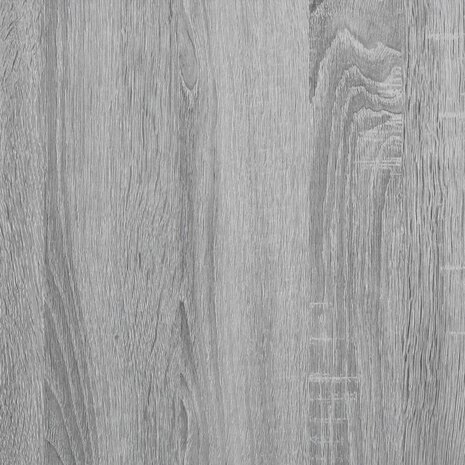 Ladekast 40x41x76 cm bewerkt hout grijs sonoma eikenkleurig