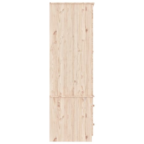 Kledingkast ALTA 90x55x170 cm massief grenenhout