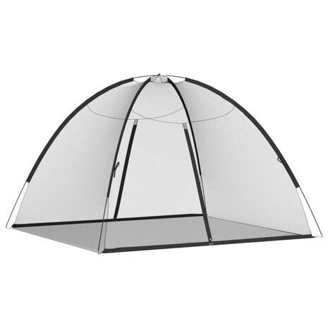 Klamboe met deuren Mongolia 220 gaas 200x180x135 cm zwart