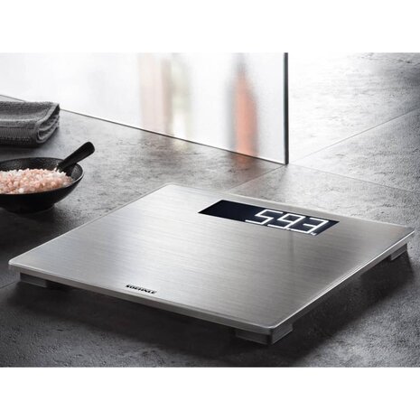 Personenweegschaal Style Sense Safe 300 180 kg zilver 63867