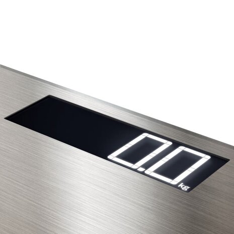 Personenweegschaal Style Sense Safe 300 180 kg zilver 63867