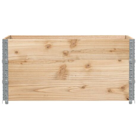 Palletopzetranden 3 st 120x80 cm massief grenenhout
