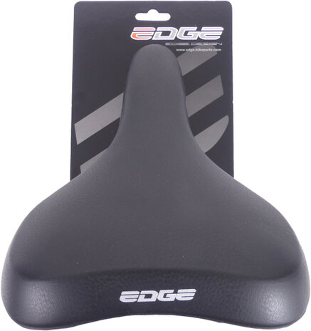 Edge Towny Fietszadel Met Memory Foam Zwart