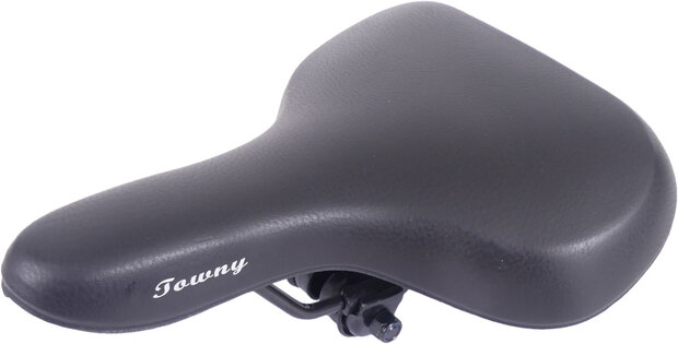 Edge Towny Fietszadel Met Memory Foam Zwart