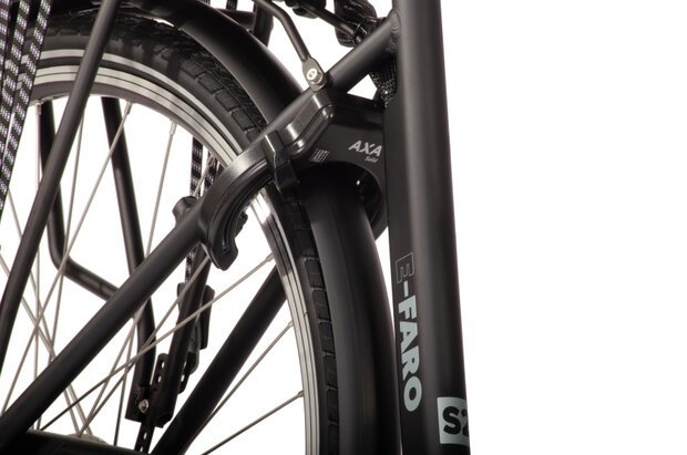 Amigo E-Faro S2 Dames 7V Rollerbrake matzwart 49 cm 28 inch matzwart 49 cm 28 inch