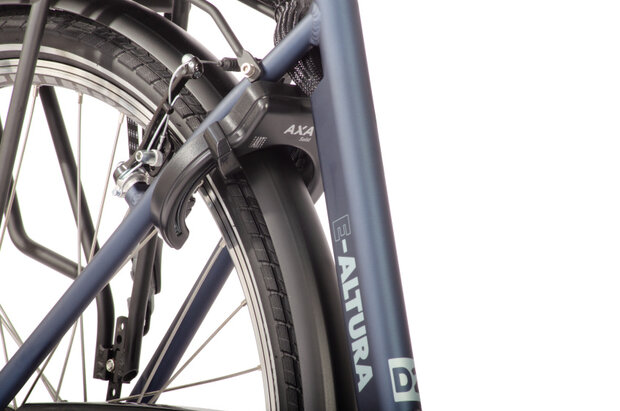 Amigo E-Altura D2 Dames 7V V-Brakes matblauw 49 cm 28 inch matblauw 49 cm 28 inch