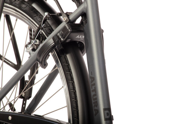 Amigo E-Altura D1 Dames 7V V-Brakes matgrijs 49 cm 28 inch matgrijs 49 cm 28 inch
