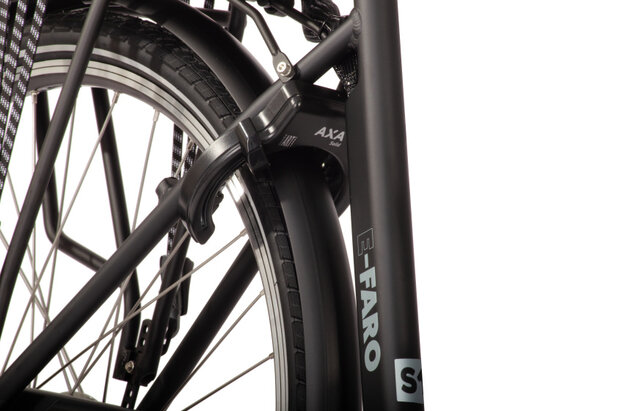 Amigo E-Faro S1 Dames 3V V-Brakes matzwart 49 cm 28 inch matzwart 49 cm 28 inch