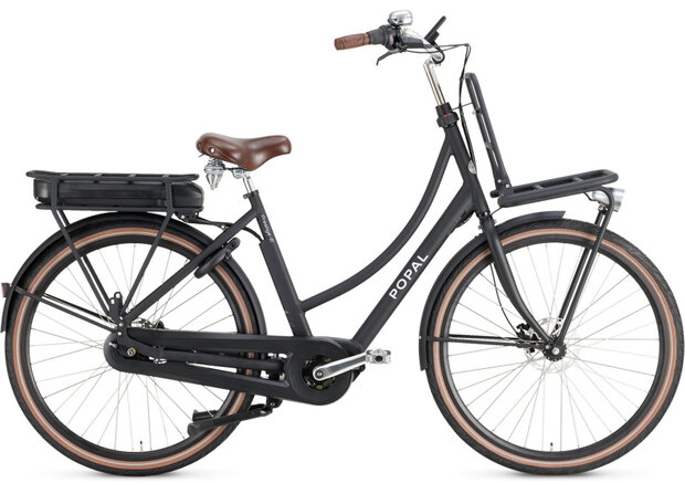 Popal Daily Dutch Prestige-E 53 Cm Dames 7V Hydraulische Schijfrem matzwart 28 inch matzwart 28 inch