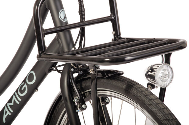 Amigo E-Lagos T3 Dames 7V Rollerbrake matzwart 50 cm 28 inch matzwart 50 cm 28 inch