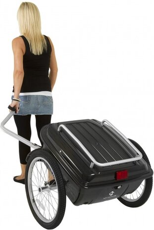 M-Wave Carry All Fietskar 20 Inch Unisex Zwart